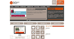 Desktop Screenshot of dataxy.fr