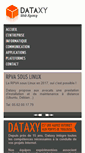 Mobile Screenshot of dataxy.fr